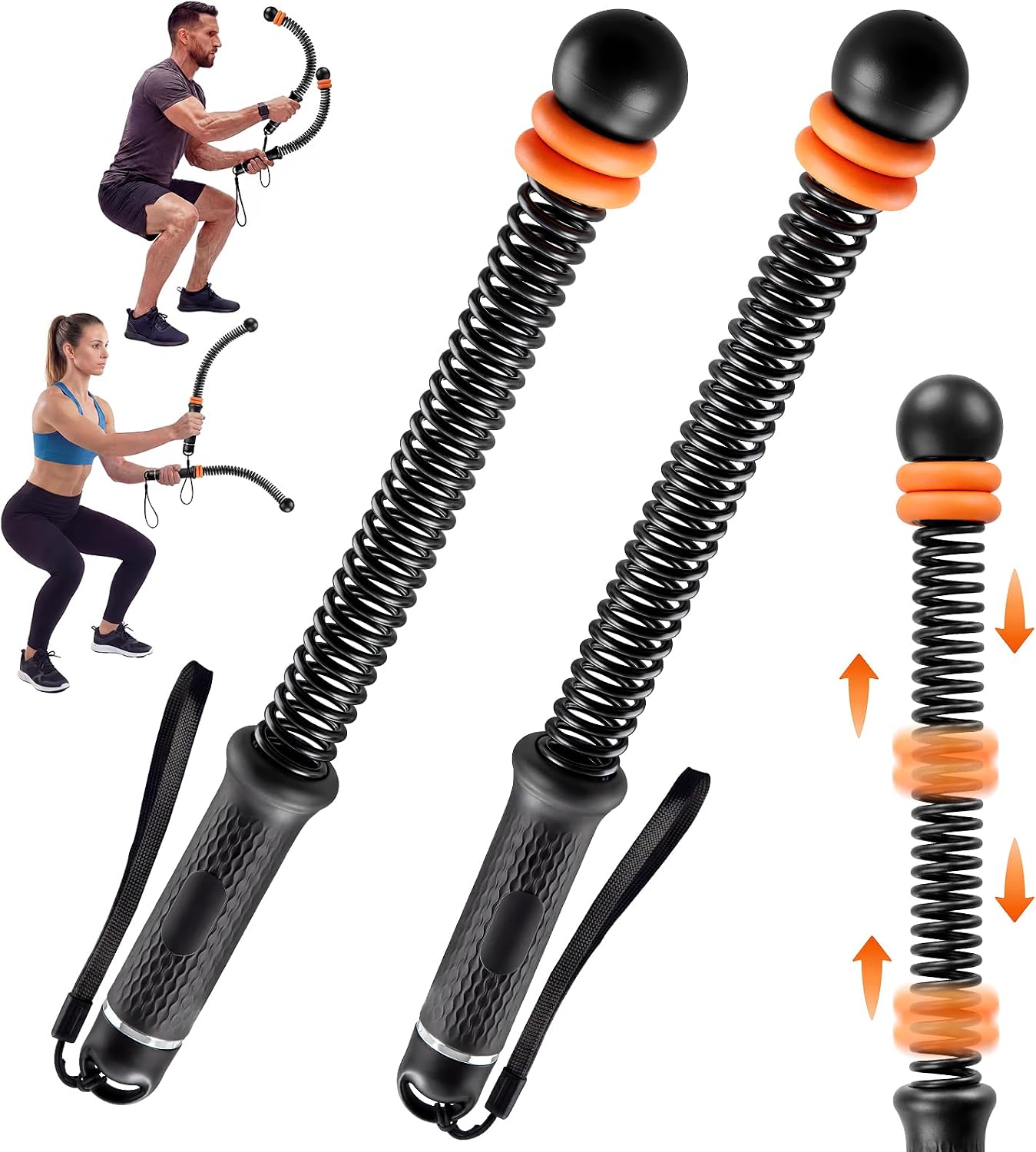 Home Gym Portable - 홈짐용 조절 가능한 로프리스 배틀 로프