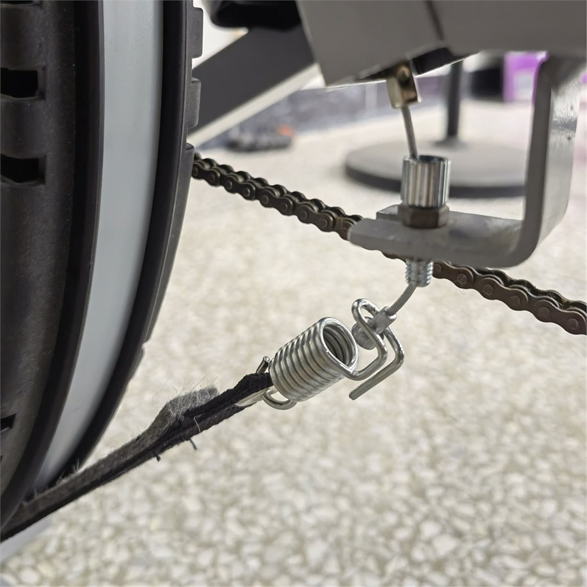 Home Gym Portable - ABST 운동용 자전거 파워 저항 벨트,
