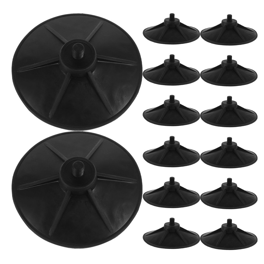 Home Gym Rubber Flooring - 16개 펀칭백 흡착식 바닥 거치대, 헤비