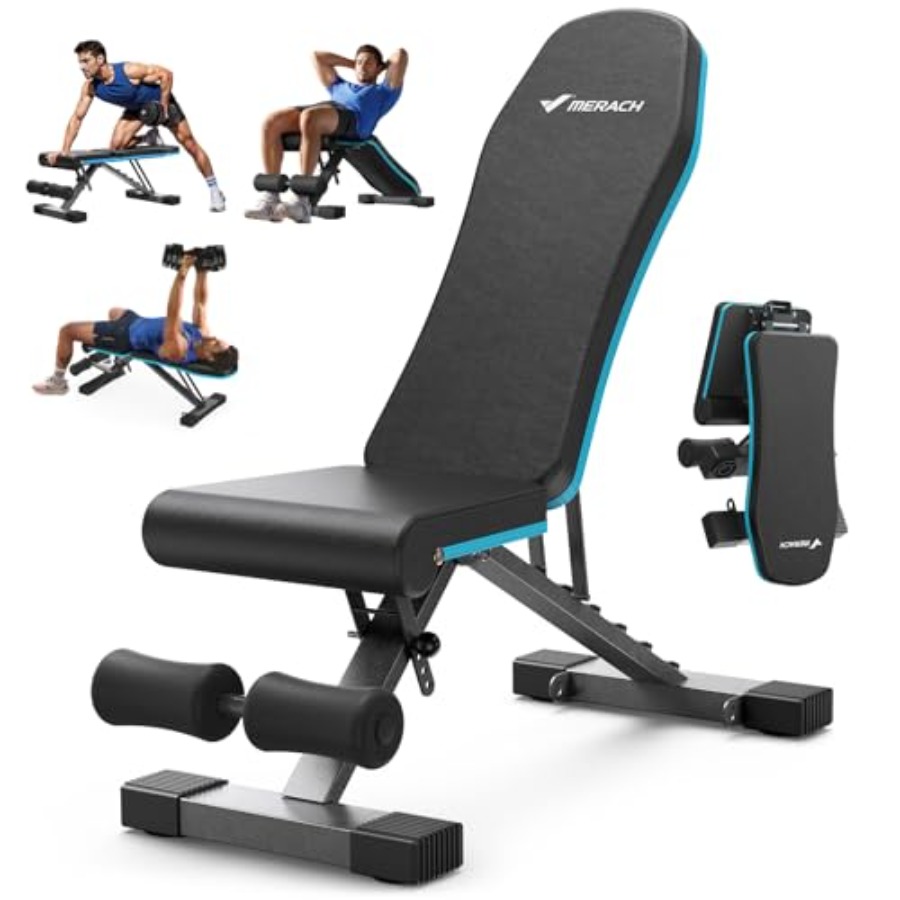 Home Gym Leg Press - 접이식 홈짐용 웨이트 벤치, 990LBS(약 450kg)