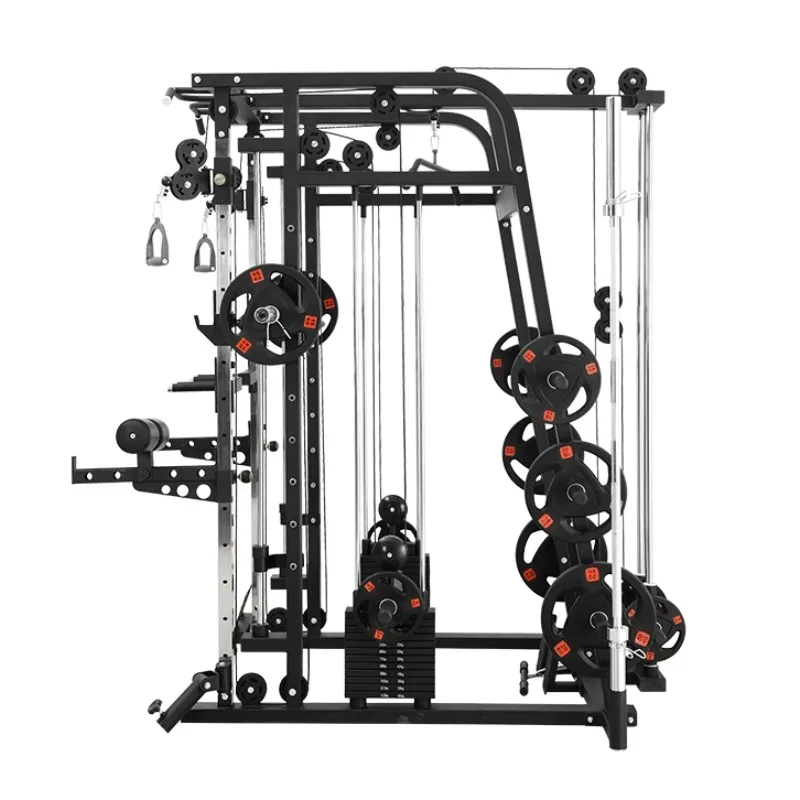 Home Gym Trainer - 2026년형 콤바인드 파워 랙 스미스 머신
