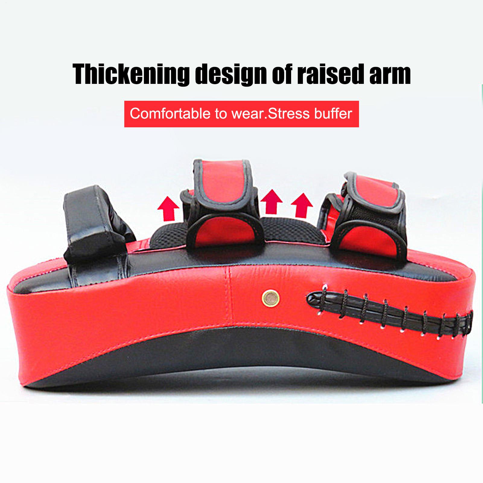 Home Gym For Kids - 복싱 패드 PU 가죽 곡선형 펀칭