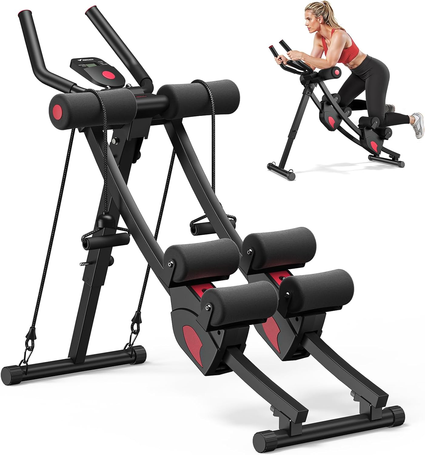 Home Gym Trainer - 홈짐, 견고한 스틸, 블랙, 440 LBS