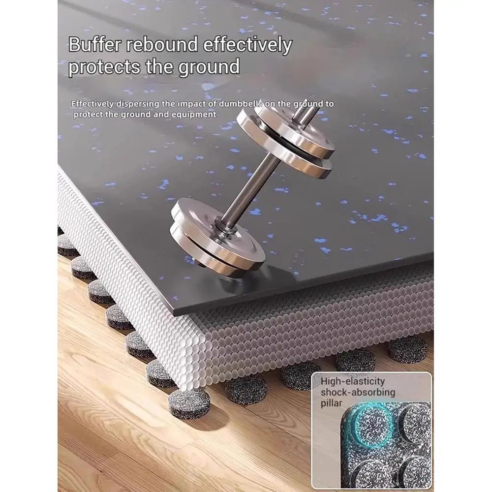 체육관용 맞물림형 폼 바닥 타일, 보호용 고무 매트,  - Home Gym Rubber Flooring 리뷰 및 가격