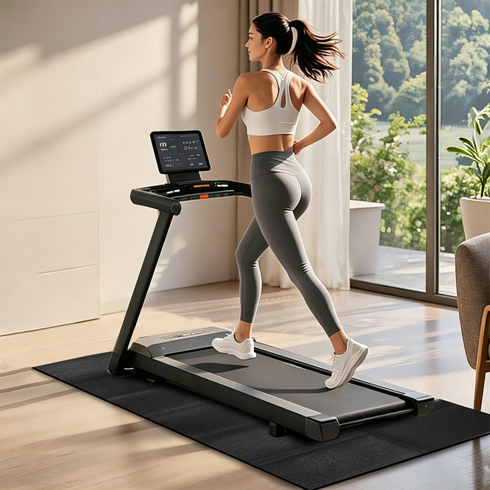 런닝머신 매트 진동 흡수 헤비 듀티 런닝머신 바닥 매트 - Home Gym Workout Equipment 리뷰 및 가격