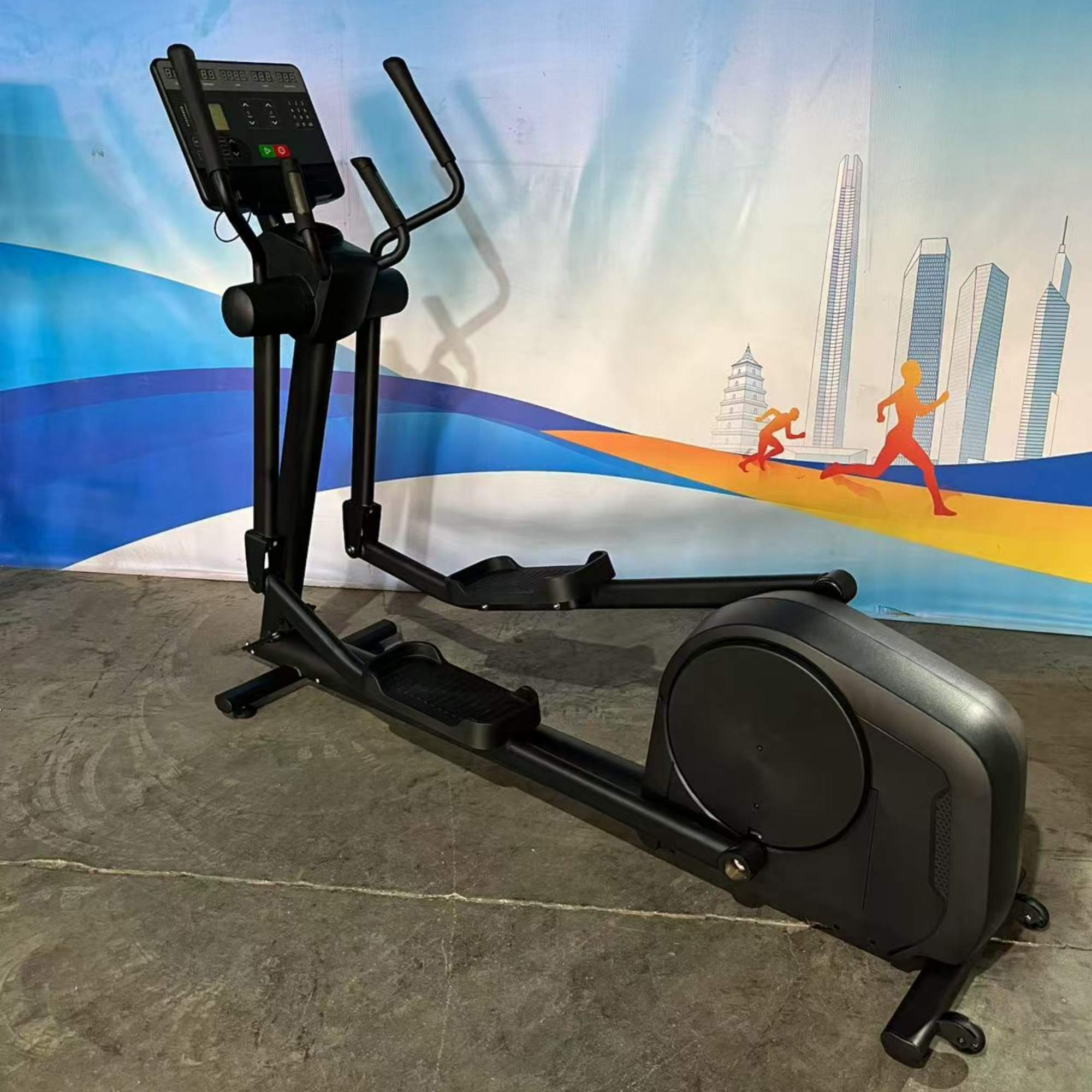 수동 자기식 엘립티컬 크로스 트레이너 LED 디스플레이 - Home Gym Trainer 리뷰 및 가격