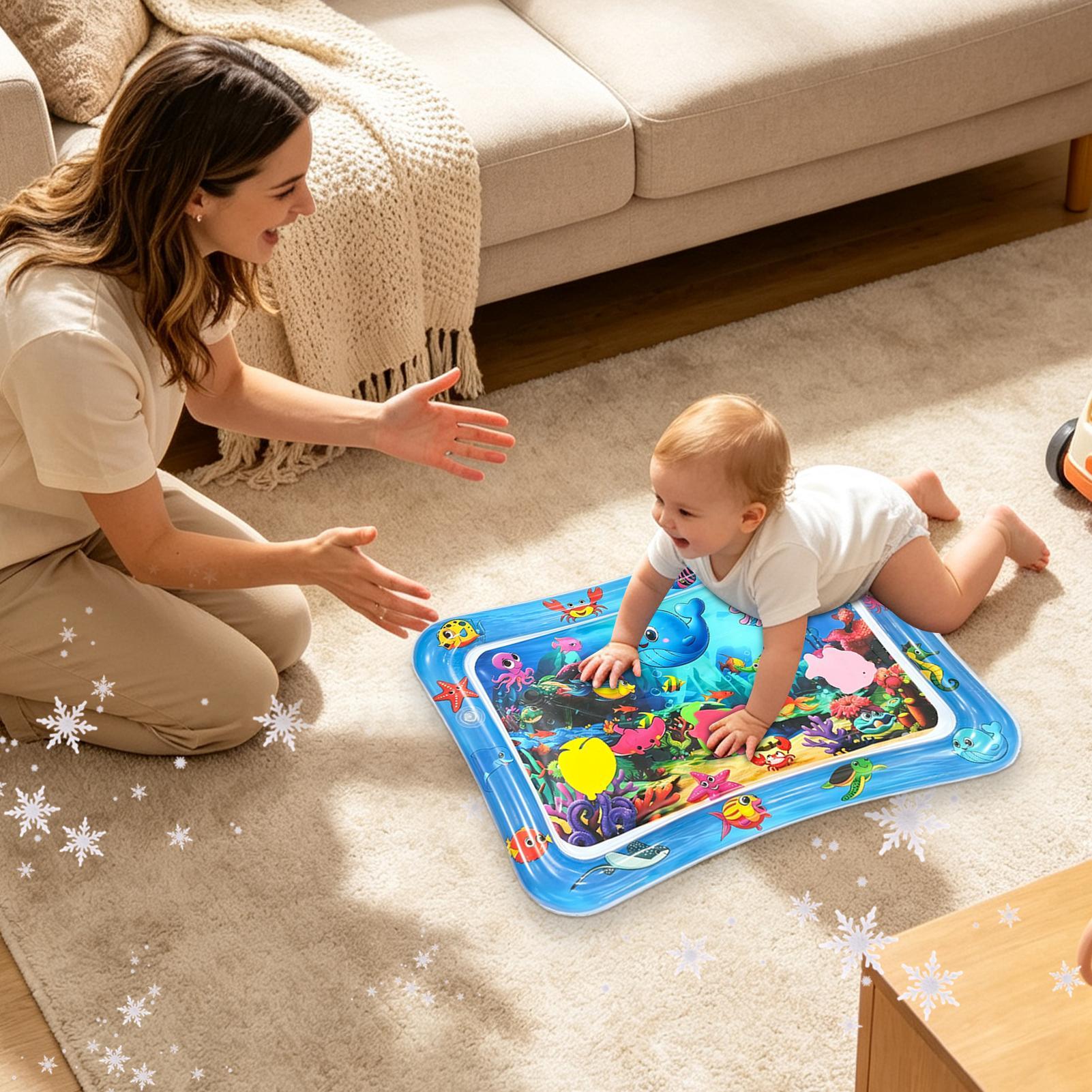 어린이 물놀이 매트, 풍선형 감각 자극 만화 바다 동물 - Home Gym For Kids 리뷰 및 가격