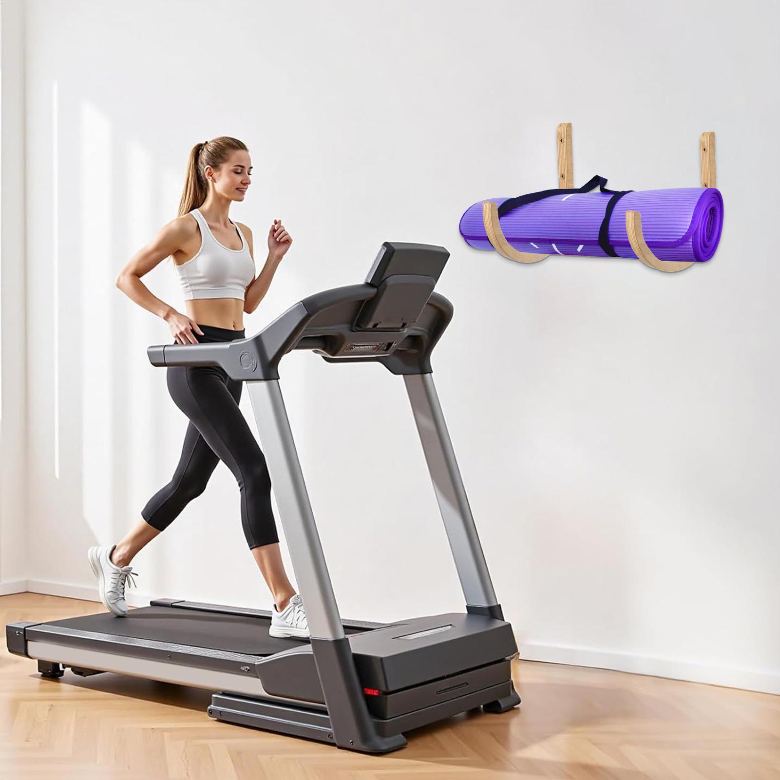 요가 매트 정리대 2개 나무 재질 나사 포함 요가 매트 - Home Gym Yoga Storage 리뷰 및 가격