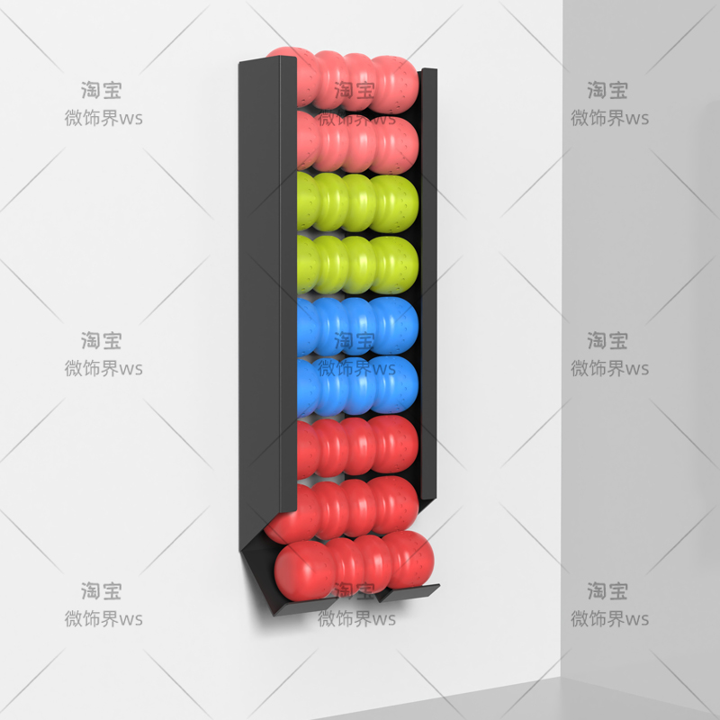 ‌ 벽걸이형 스포츠 볼 랙 - 홈짐용 다층 폼 롤러 홀 - Home Gym Yoga Storage 리뷰 및 가격