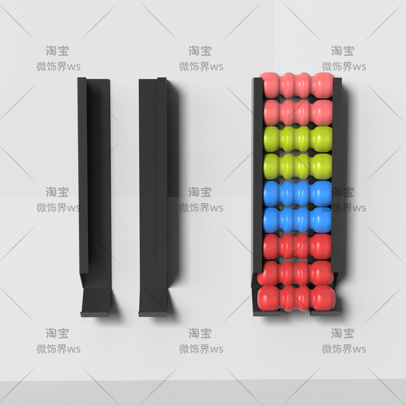 ‌ 벽걸이형 스포츠 볼 랙 - 홈짐용 다층 폼 롤러 홀 - Home Gym Yoga Storage 리뷰 및 가격