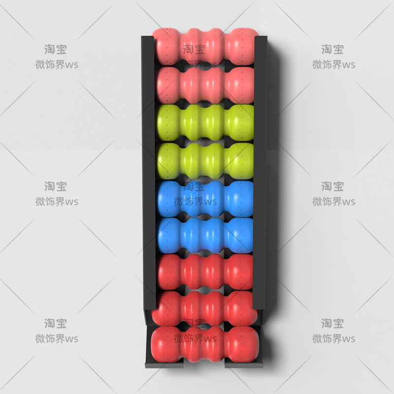 ‌ 벽걸이형 스포츠 볼 랙 - 홈짐용 다층 폼 롤러 홀 - Home Gym Yoga Storage 리뷰 및 가격