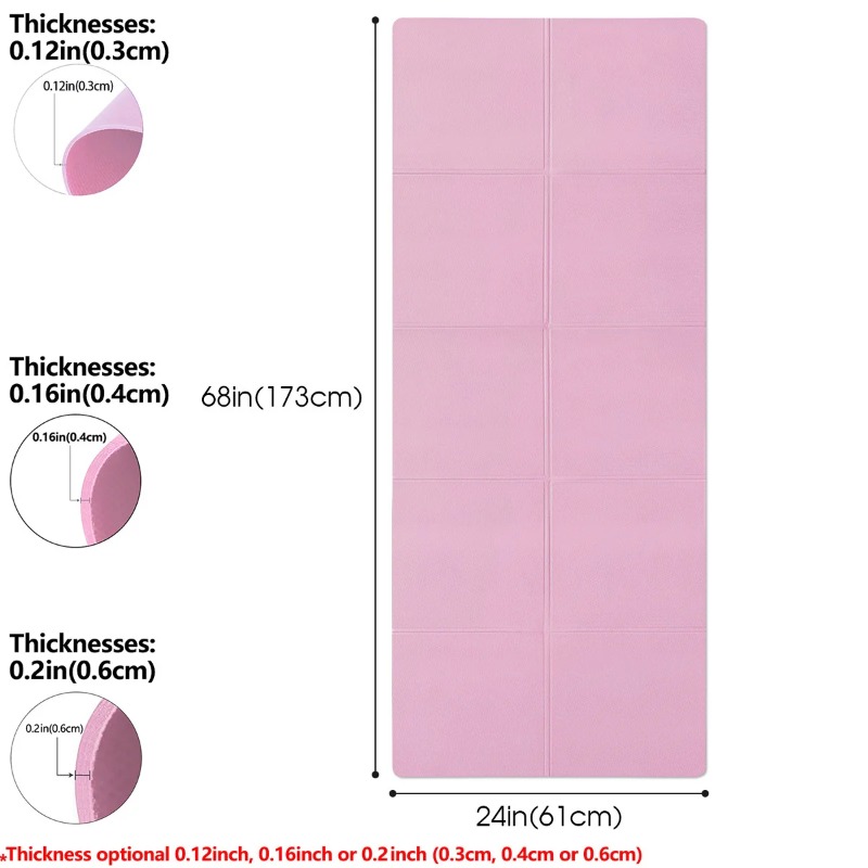 요가 매트 필라테스 피트니스 매트 3/4/6mm 두께  - Home Gym Rubber Flooring 리뷰 및 가격