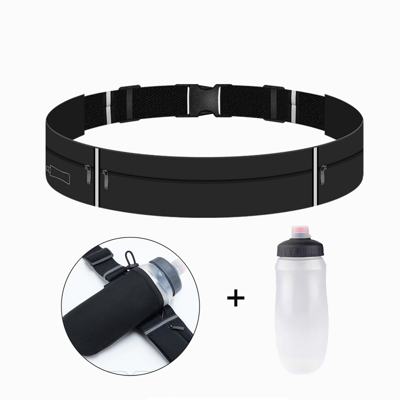 러닝 벨트 허리 가방 물병 550ml 포함 여성 스포츠 - Weight Belt Lifting 리뷰 및 가격