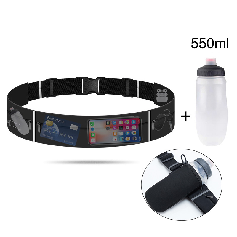 러닝 벨트 허리 가방 물병 550ml 포함 여성 스포츠 - Weight Belt Lifting 리뷰 및 가격