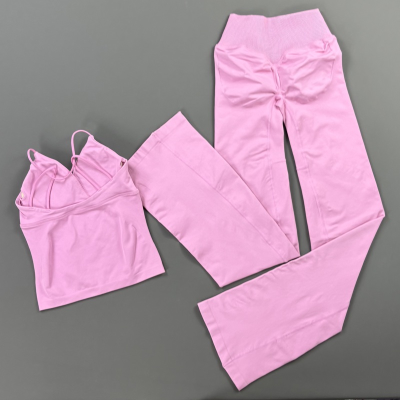 HISTELLO 2Pcs 비전 플레어 레깅스 세트 여성 - Home Gym Leg Press 리뷰 및 가격