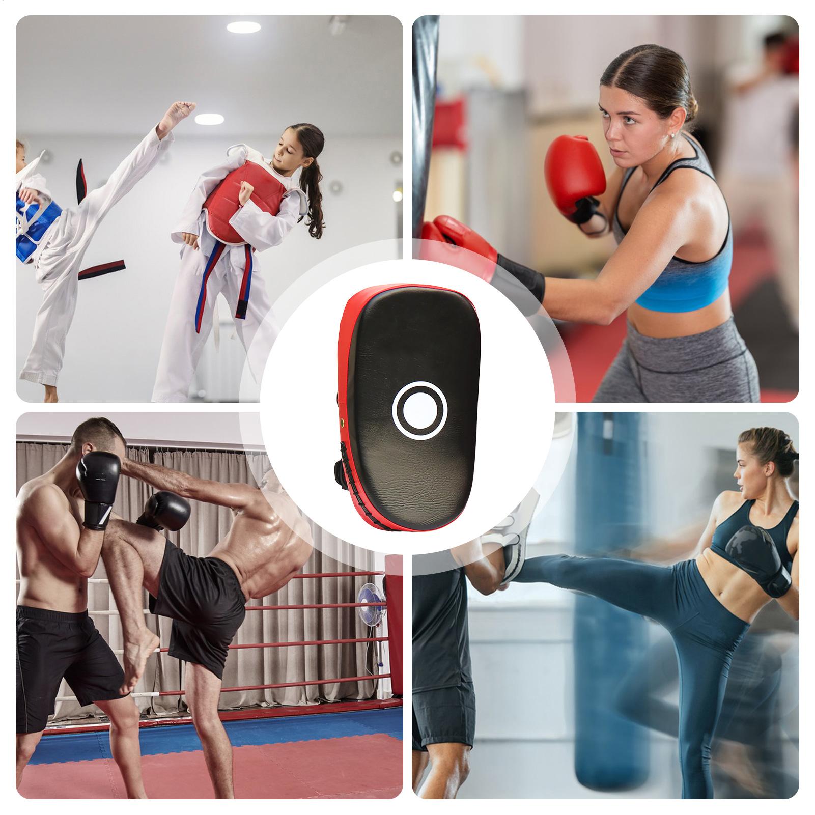 복싱 패드 PU 가죽 곡선형 펀칭 장비 무술 트레이닝  - Home Gym For Kids 리뷰 및 가격