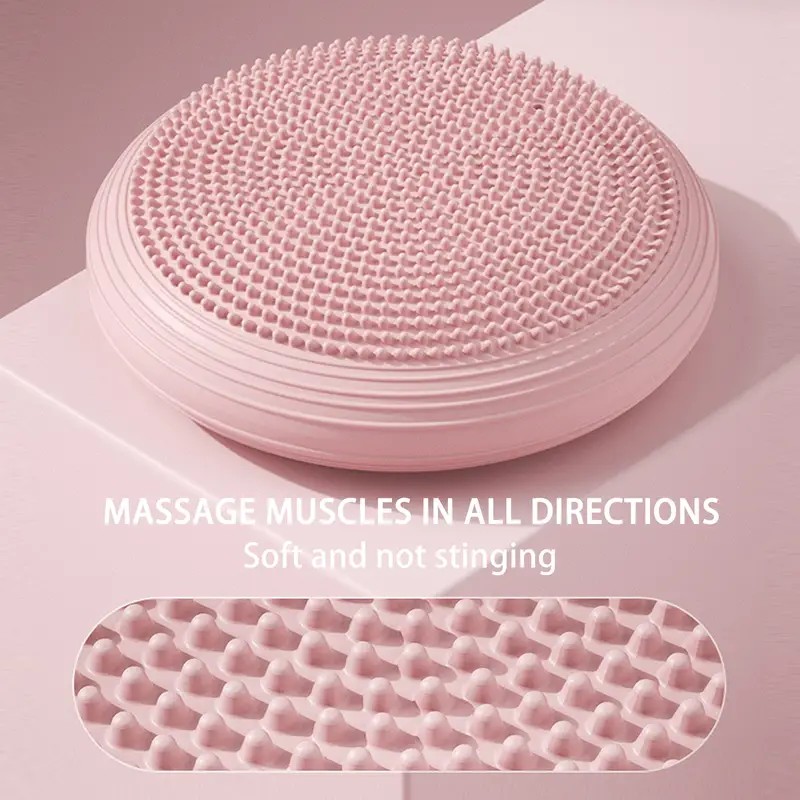 두꺼운 요가 매트 플랫 밸런스 마사지 요가 트레이너 운 - Home Gym Rubber Flooring 리뷰 및 가격