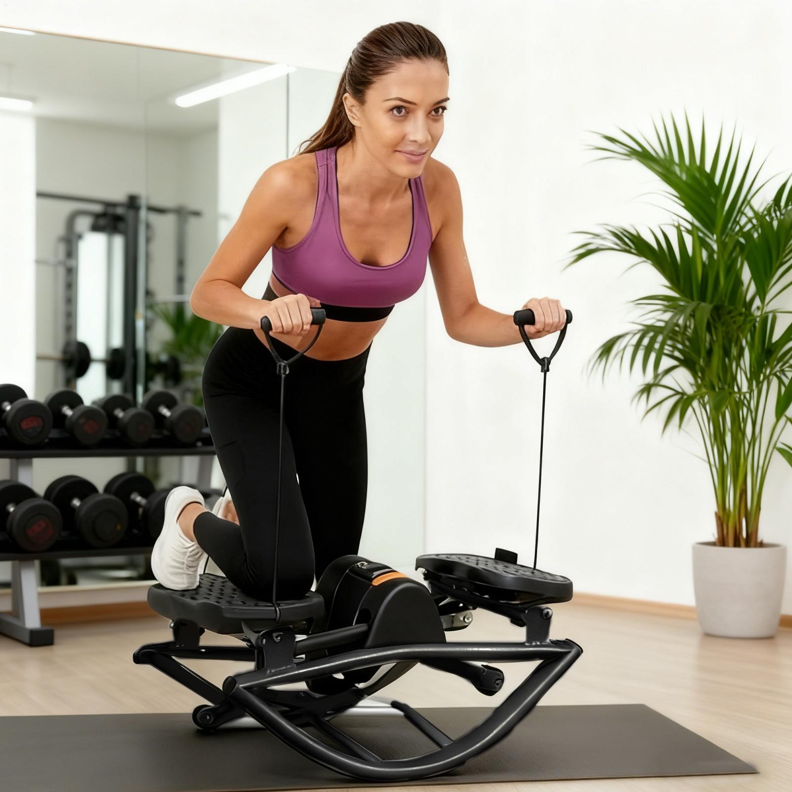 락 스테퍼 운동 기구 휴대용 무소음 측면 스테퍼 머신  - Home Gym Tunturi 리뷰 및 가격